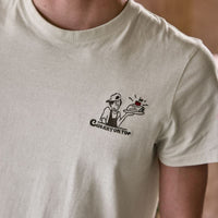 T-shirt homme Arcy coton recyclé avec broderie - Faguo Faguo Hersée Paris 9