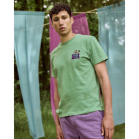 T-shirt homme Arcy coton recyclé avec broderie - Faguo Faguo Hersée Paris 9