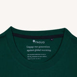 T-shirt homme Arcy coton recyclé avec broderie - Faguo Faguo Hersée Paris 9