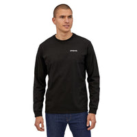 T-shirt Manches Longues P-6 Logo Responsibili-Tee® - Patagonia Patagonia Hersée Paris 9