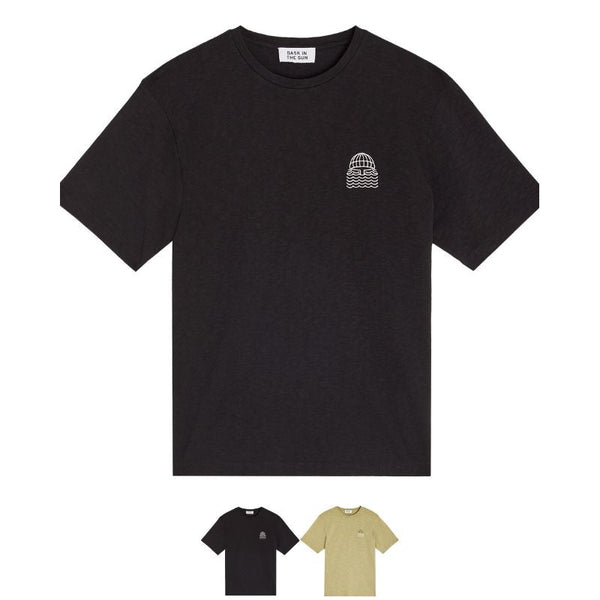 T-shirt Mini To The Sea Brodé Coton Bio - Bask in the Sun Bask in the Sun Hersée Paris 9