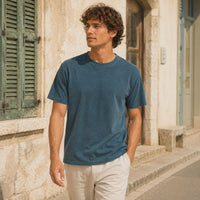 T-shirt Crew Tee coton américain pigment dye - Good On Good On Hersée Paris 9