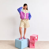 Veste Jesse colorblock oversize coton bio - Perpète Perpète Hersée Paris 9