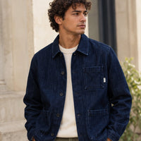 Veste Lorge en denim brut - Faguo Faguo Hersée Paris 9