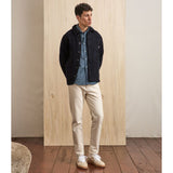 Veste Lorge homme laine mélangée boutonnée - Faguo Faguo Hersée Paris 9