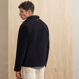 Veste Lorge homme laine mélangée boutonnée - Faguo Faguo Hersée Paris 9