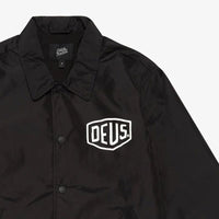 Veste Venice Coach Jacket noire nylon - Deus Ex Machina Deus Ex Machina Hersée Paris 9