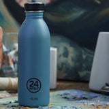 Gourde Inox Urban Bottle Powder Blue 500ML - Hersée